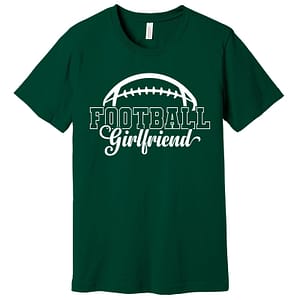 Football Girlfriend T-Shirt 100% Cotton Various Colors