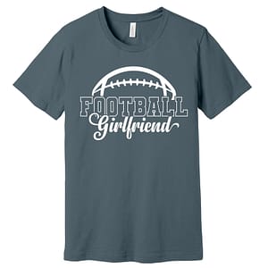 Football Girlfriend T-Shirt 100% Cotton Various Colors