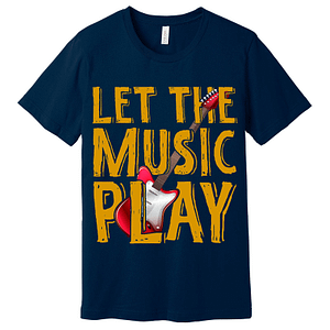 Let The Music Play T-Shirt Assorted Colors