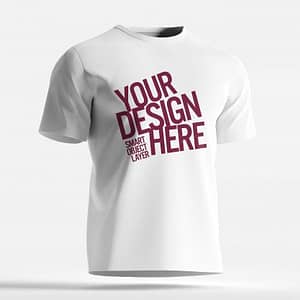 Design Your Own Custom T-Shirt In A Variety Of Color Choices