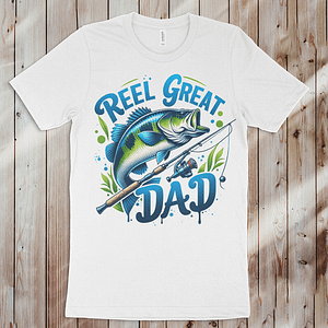 Reel Great Dad Father’s Day T-Shirt