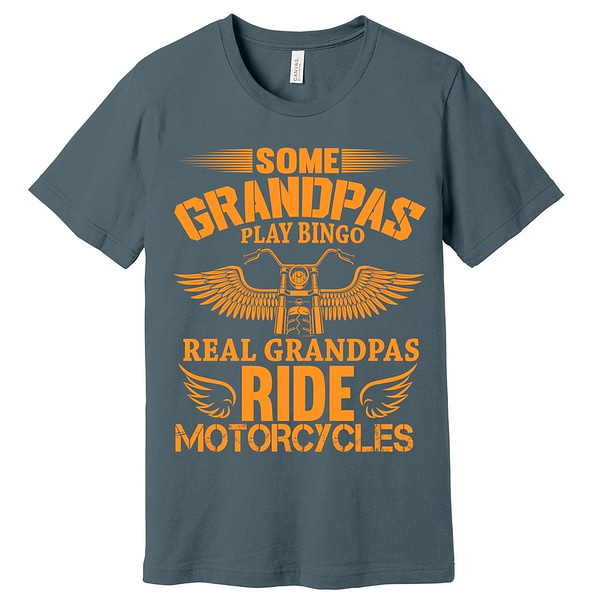 Some Grandpas Play Bingo Real Grandpas Ride Motorcycles - Image 2